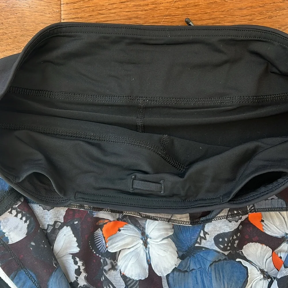 🖤LULULEMON PACE RIVAL SKIRT/SKORT*TALL-BIGGIE SO FLY BUTTERFLY PIZZAZ/BLACK-8🖤 - Picture 9 of 15